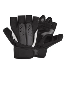 Workout Gloves Nonslip Thin Half Finger Unisex Protective Cycling Gloves Silicone Riding Bike Protective Paddling - Multicolor - View 12