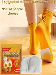 JAYSUING 2/10/20片装自发热暖脚贴，小巧便携，快速加热，冬季保暖足底贴，一次性加热防寒保暖贴，适用于家庭、办公室、露营、旅行、滑雪和徒步，冬季保暖贴，闺蜜节、送给小狗、嘉年华、派对装饰、春夏精选、伴娘礼物、房间、卧室装饰、海滩、旅行、男女皆宜、度假可爱小物、母亲节礼物、卧室装饰、花园、厨房装饰、夏季、海滩、旅行必备、房间装饰、软萌、毕业季 - 彩色 - 查看 14