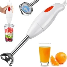 300w Batidora De Inmersión Eléctrico De Mano Con Cuchillas Acero Inoxidable Para Frutas, Comida, Pastel - Tipo de Enchufe A USA (110-127V) - Ver 4