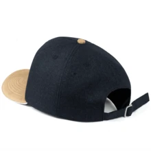 Boné Estilo Street Masculino Feminino Bordado Young Várias Cores Trucker Fechado Fitão Aba Curva - Azul/Bege - Visão 5