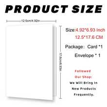 Muttertagskarte mit Umschlag, kreative Blumen-Dankesnachricht, Feiertags-Karten, perfektes Geschenk für Mütter - Mehrfarbig - Übersicht 2