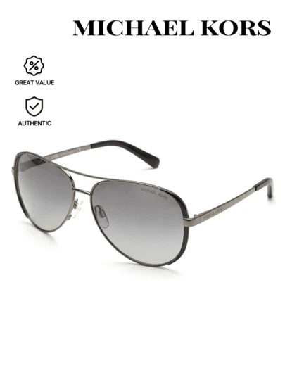  Michael Kors Women Mk5004 Chelsea Aviator Sunglasses