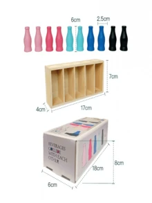 Bộ trò chơi xếp hình chai lọ 10 món cho trẻ em, trò chơi đoán và ghép màu, bao gồm 10 chai lọ nhiều màu sắc và hộp đựng, trò chơi giáo dục tương tác nhiều người chơi trong nhà dành cho gia đình, thích hợp làm quà tặng sinh nhật/ngày lễ cho bé trai và bé gái từ 3-12 tuổi (màu chai lọ ngẫu nhiên). - Nhiều màu - Xem 11