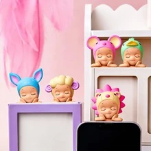 SONNY ANGEL Hippers Decorative Dreaming Series - Mystery Mini Figure Blind Box, Dream-Themed Cute Collectible Home Decor, Ideal Gift For Imagination Lovers, 100% Authentic (Single Blind Box), Vacation Day Gift - Hippers Dreaming Series - View 4
