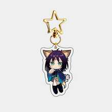 宇宙公主辉夜！Q版亚克力钥匙扣 - 月亮女神动漫手办 - 可爱太空主题包包挂饰 - 双面透明钥匙扣 - 彩色 - 查看 9