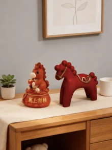 创意小马造型硅胶蜡烛装饰品模具，DIY香薰蜡烛石膏装饰品模具，手工马形艺术品模具，专为亲子DIY时光设计，易于脱模，适合新手和经验丰富的DIY蜡烛爱好者。 - 小馬-模具 - 查看 3