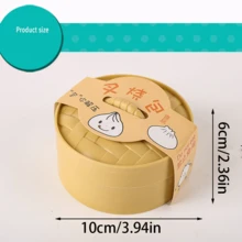 1 món đồ chơi giảm căng thẳng hình bánh bao hấp thực tế 10cm, quà tặng hài hước kèm nồi hấp, đồ chơi bóp đàn hồi chậm, quà tặng sáng tạo, đồ chơi chơi khăm, đồ trang trí, đồ chơi giảm căng thẳng (Có thể có sự khác biệt nhỏ về màu sắc do chụp ảnh, vui lòng cân nhắc nếu bạn quan tâm) - Nhiều màu - Xem 7