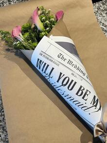 1/3/5 Tờ báo kỷ niệm cặp đôi tùy chỉnh - Ảnh và văn bản cá nhân hóa, Món quà hoàn hảo cho kỷ niệm ngày cưới, đám cưới, tình yêu xa, Quà tặng độc đáo cho bạn trai, người yêu, Đa chức năng, Trang trí, Tái sử dụng, Hiện đại, Nhiều màu sắc, Dễ thương, Cổ điển, Hoạt hình, Kawaii, Tùy chỉnh, Cá nhân hóa - Nhiều màu - Xem 4