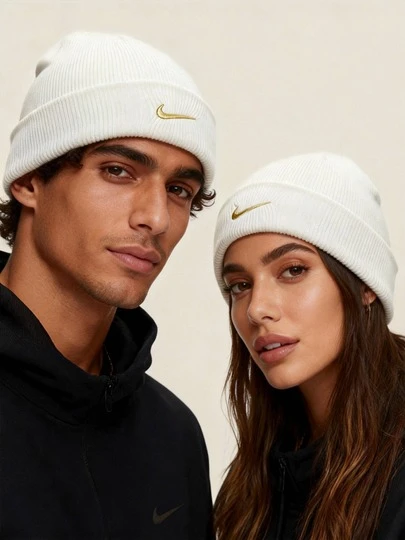 Nike Gorro de punto, gorro de punto unisex cálido para exteriores, ciclismo y deportes, HJ7024-072