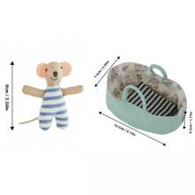 1pc Doll Little Striped Mouse, Mouse Dressed Up As A Doll , Fabric Doll , Children's Day Gift Birthday Gift, Suitable For Toy House Accessories - Multicolor - View 10