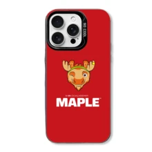 2026 World Football League Cup Mascot MAPLE Phone Case, Compatible With IPhone 17, 16, 15, 14, 13, 12, 11, XS, XR, Pro Max Plus. A Must-Have For Football Fans. Printed Phone Case With Transparent Mirror Design - Laser - Black - View 11