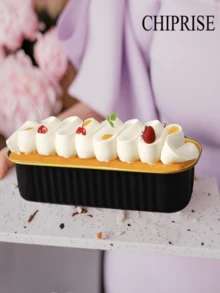 CHIPRISE 60-Piece Mini Loaf Pan Set (30 Pans + 30 Lids) Mini Cake Pans For Baking Aluminum Foil Bread Pans Bread Baking Pans Mini Cake Containers With Lids Ideal For Parties, Picnics, Holidays, And More Available In Multiple Colors - Black and Gold - View 7