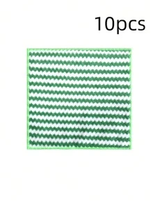 10pcs/5pcs, Kitchen Rag, Cleaning Cloth, Oil-Free Dishwashing Cloth, Multifunctional Cleaning Towel, Household Rag, Kitchen Bathroom Cleaning Towel, Durable Absorbent Towel, Easily Remove Stains And Grease, Cleaning Supplies, Cleaning Gadgets - Thickened Version - View 14