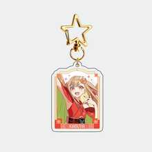 宇宙公主辉夜！Q版亚克力钥匙扣 - 月亮女神动漫手办 - 可爱太空主题包包挂饰 - 双面透明钥匙扣 - 彩色 - 查看 8