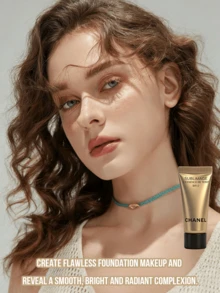 Chanel Luxury Essence Foundation, 5ml Sample, Deeply Moisturizing & Nourishing, Soft Glowing Texture, Long-Lasting & Adherent, Suitable For Dry Skin - Br12 - View 3