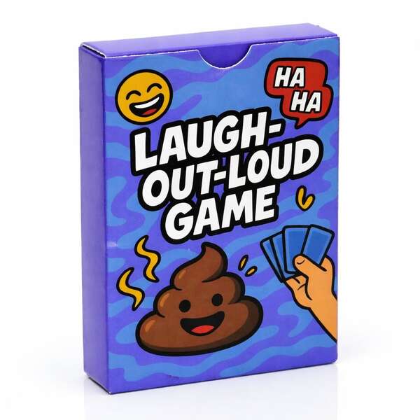 LAUGH-OUT-LOUD GAME Card Game Hilarious Bathroom Humor Card Game For Family Game Night Fun Strategy Cards To Flush And Not Clog The Toilet Portable Travel Card Game For Party Laughs Engaging Silly Themed Deck For All Skill Levels