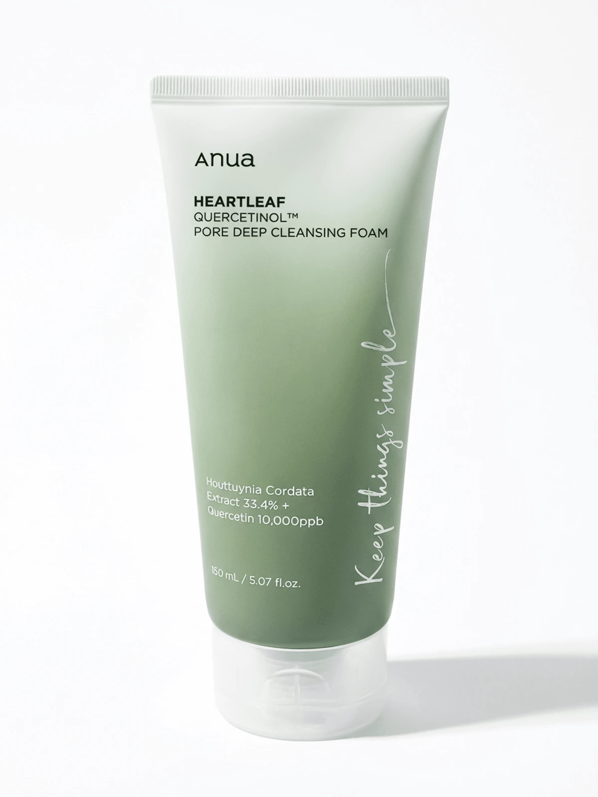 Anua Sữa rửa mặt Heartleaf Quercetinol Pore Deep Cleansing Foam 5.07oz/150ml - Nhiều màu - Xem 1