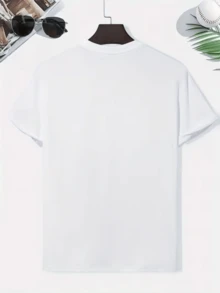 BTSBTS World Tour JIN Oversized Cotton T-Shirt - ARMY Fan Merchandise Relaxed Fit White Casual Top - 白色 - 查看 2