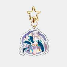 宇宙公主辉夜！Q版亚克力钥匙扣 - 月亮女神动漫手办 - 可爱太空主题包包挂饰 - 双面透明钥匙扣 - 彩色 - 查看 19