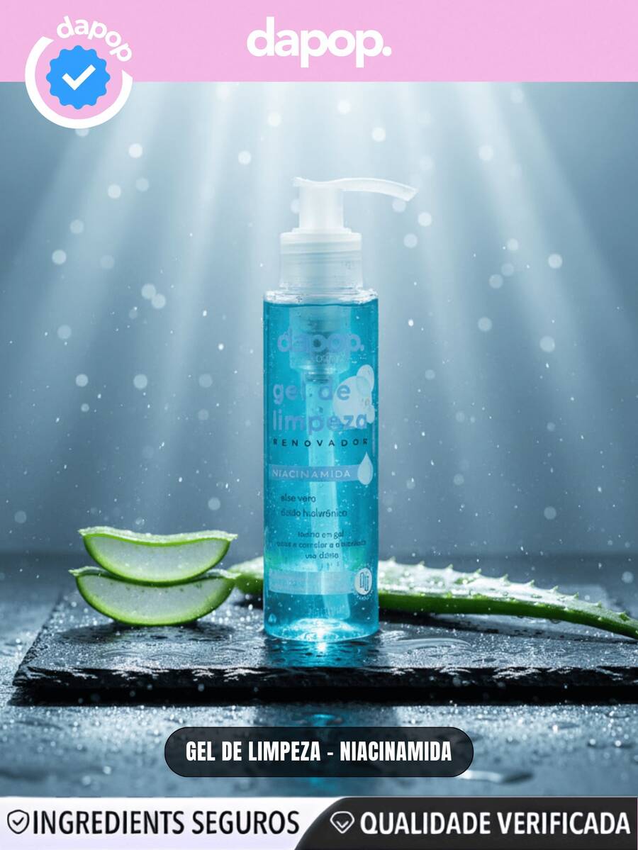 Antioxidant Cleansing Gel - Dapop - Niacinamide - View 1