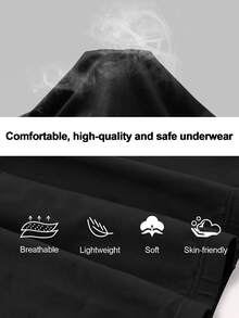 Set de 3 pantalones de informales sin costuras de talle medio para tallas grandes - Multicolor - Ver 11