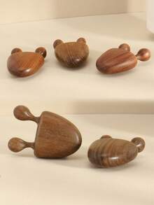 3/5件装檀香鼻脸按摩器 - 缓解眼疲劳，无需电池，无香精，美容，护肤，SPA，自我护理，护肤工具，面部护理，美容师用品，按摩，面部按摩工具，面部滚轮 - 彩色 - 查看 4