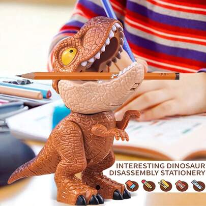 Papeleria Dinosaurio,accesorios Escritorio,jgo. De Papeleria Ayudar a los niños a estudiar, organizar y embellecer el escritorio