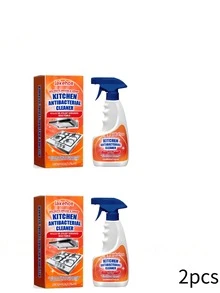JUE FISH 120ml Heavy Duty Kitchen Degreaser Spray, Fast-Acting Foaming Cleaner For Stove, Oven & Grease, Removes Burnt-On Grime & Stains, Under 3 Mins Deep Clean For Cookware & Pans,Gifts For Men And Women Suitable For Christmas, Valentine's Day, New Year's Day, Birthdays, Weddings, And Parties,Kitchen,Bathroom,Home,Room,Quick Ship Items,Free Shipping - Nước cam (dạng xịt tẩy rửa) - Xem 12
