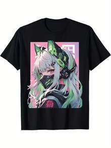 Men Outdoor Tees & Tanks - Black - View 1