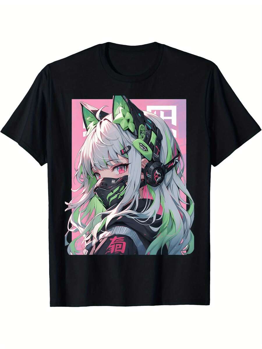 Men Outdoor Tees & Tanks - Black - View 1