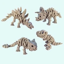 Model Kerangka Dinosaurus Jurassic, Kerangka Dinosaurus Realistis, Untuk Ornamen Dekorasi Rumah, Dekorasi Rumah, Pajangan Meja, Cocok Untuk Ruang Tamu, Kamar Tidur, Ruang Belajar, Sempurna Untuk Kolektor dan Penggemar - MultiWarna - View 13