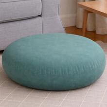 Premium Round Activity Cushion – Garden, Decor & Chair Cushion (60*60*10 Cm - Cadet Blue - View 2