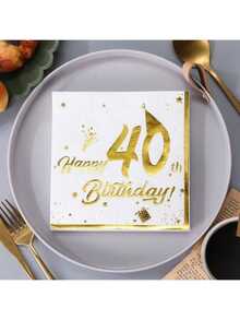 20/30pcs Disposable Folding Dessert Napkins, Suitable For Dinner, Wedding, Birthday Party, Bridal Shower, Anniversary, Ramadan And Other Occasions, Elegant Lace Banquet Napkins - A - View 5