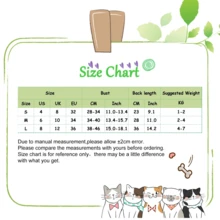 PETCHIC Cat Surgery Recovery Suit, Prevents Licking Wounds Or Skin Conditions, Professional Pet Recovery Shirt, Breathable Post-Surgery Care Outfit - Multicolor - View 3