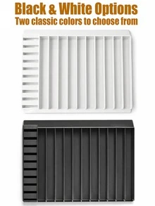 适用于Switch和Switch Lite的游戏收纳整理架，20槽桌面游戏卡带和游戏盒收纳架，节省空间的桌面游戏收藏整理方案。 - 彩色 - 查看 5
