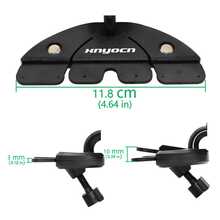 xnyocn 耐用ABS材质车载CD槽手机支架 - 适用于GPS、智能手机和平板电脑 - 多功能设备支架 | 耐用ABS材质，车载手机支架 - 黑色 - 查看 10