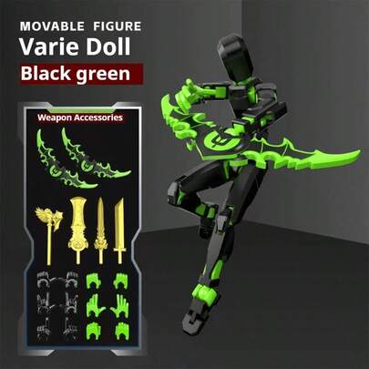 2026 Muñeca de Moda - Muñeca de la Suerte - Articulaciones Móviles - Muñeca de 3ra Generación Impresa en 3D - Decoración de Alivio de Estrés de Body Completo - Muñeca de Alta Calidad - Resistente al Desgaste/Anti-Caída - Adecuada para Decoración de Escritorio - Relleno de Canasta de Pascua - Regalo de Pascua - Muñeca de Alivio de Estrés - Regalo de Cumpleaños - Regalo Perfecto - Conjunto de Muñecas Sorpresa