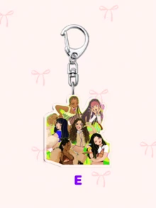 1个亚克力卡通钥匙扣，KATSEYE，KPOP风格，韩国人气女团，成员包括Manon、Sophia、Daniela、Lara、Megan和Yoonchae，可作包包挂饰，粉丝礼物。适合送给男朋友、女朋友、家人、老师，也可作为派对礼物或手机装饰。 - 彩色 - 查看 10
