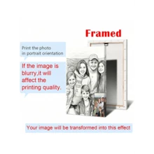 Personalized Pencil Sketch Portrait: Minimalist Hand-Drawn Art (Digital File) - Custom Couple Drawing From Photo - Multicolor - View 10