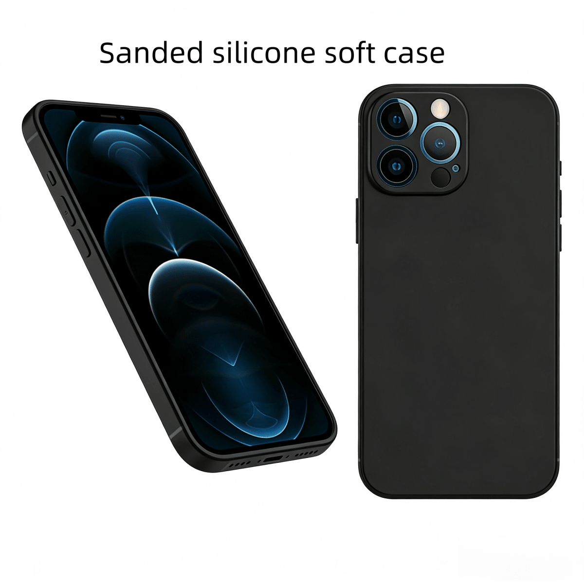 A Frosted Black Phone Soft Case, Suitable For Various Models Of OPPO Phones, Such As OPPO Reno11A, OPPO Reno11, OPPO Reno10, OPPO Reno5 F, OPPO Reno2, OPPO A53, OPPO A38, OPPO A16, OPPO A5S, OPPO F27 And Other Phone Models. It Features A Soft And Comfortable Touch, Anti-Slip, Sweat-Proof, Anti-Fingerprint, Wear-Resistant, Scratch-Resistant, And Shock-Proof Protection Functions. - Black - View 121