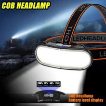 双光源高亮度远射头灯，户外家用，夜钓照明，高亮度LED头灯 - 頭燈 - 查看 7