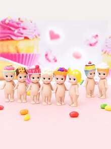 SONNY ANGEL Sweets Series - Mystery Mini Figure Blind Box, Cute Dessert-Themed Collectible Home Decor, Valentine Gift Idea, 100% Authentic (Single Blind Box), Vacation Day Gift - Sweets Series - View 4
