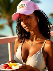 1PC Women's "GOODVIBES" Patch Mesh Hat, Casual Adjustable Snapback Trucker Cap,Y2K Aesthetic Mesh Trucker Hat,Breathable Sun Hat Daily Casual Headwear,Perfect For Casual Outings & Vacation - Multicolor - View 4