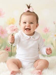 Pure & Posh Baby Baby Girls Bodysuits - 白色 - 查看 1