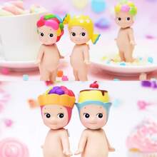 SONNY ANGEL Sweets Series - Mystery Mini Figure Blind Box, Cute Dessert-Themed Collectible Home Decor, Valentine Gift Idea, 100% Authentic (Single Blind Box), Vacation Day Gift - Sweets Series - View 3