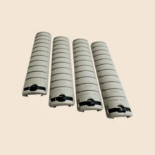 4pcs Nylon Fishbone Protective Wrap Goggles Strips, Khaki & Black - Multicolor - View 5