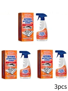 JUE FISH 120ml Heavy Duty Kitchen Degreaser Spray, Fast-Acting Foaming Cleaner For Stove, Oven & Grease, Removes Burnt-On Grime & Stains, Under 3 Mins Deep Clean For Cookware & Pans,Gifts For Men And Women Suitable For Christmas, Valentine's Day, New Year's Day, Birthdays, Weddings, And Parties,Kitchen,Bathroom,Home,Room,Quick Ship Items,Free Shipping - Nước cam (dạng xịt tẩy rửa) - Xem 11
