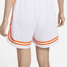 Nike Dri-Fit Wnba抽繩開衩繫帶條紋運動休閒短褲 女裝 - 白橘色 - 查看 4