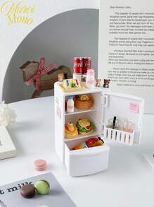 1/16pcs Refrigerator Magnets, Refrigerator Decor, Fridge Magnets, Fridge Stickers, Kitchen Refrigerator Magnets, Includes 15 Random Toys, Cute Fridge Magnets, Whiteboard Magnets, Decorative Fridge Magnets, Cute Office Kitchen Magnets, Kitchen Utensils, Kitchen Gadgets, Best Gift - Multicolor - View 3