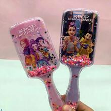 1 chiếc lược đệm tóc thiết kế theo phong cách K-Pop, lược chải tóc chống tĩnh điện, mềm mại, có chức năng massage, dùng tại nhà. - Những cô gái thợ săn quỷ - Xem 4